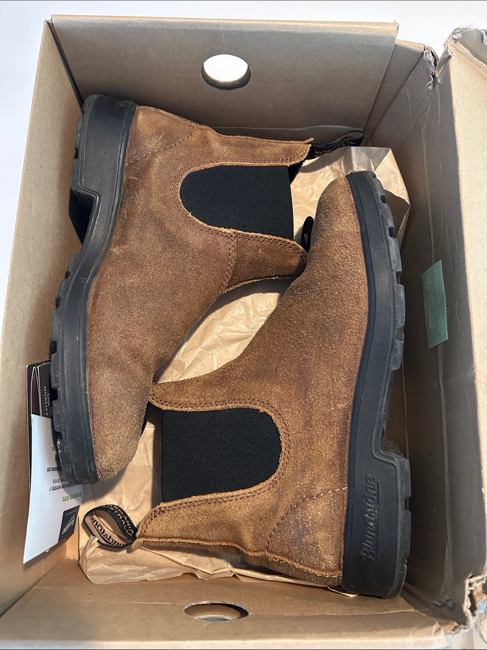 Blundstone Chelsea 1911 Tobacco Suede leather